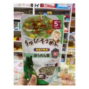 Mì somen Chubi vị cải bó xôi 100g (Bịch)
