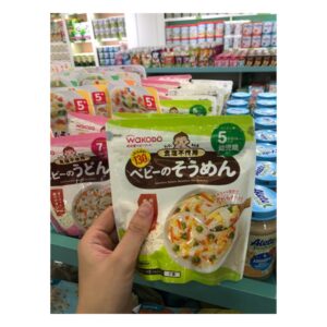 Random Mì Wakodo tách muối cho bé 5m+ 130g (Bịch)