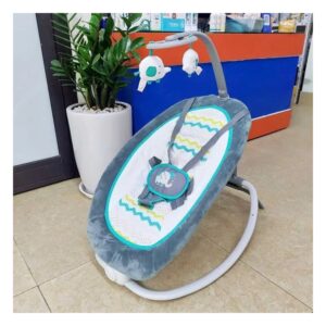 Nôi rung Mastela cao cấp có nhạc Mastela 6915 màu xanh (Cái)