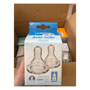 Dr Brown Núm Ty DrBrown 2 chiếc cổ thường số 4 trẻ lớn hơn 9m (Cái)