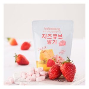 Random Phô Mai khô Bebedang vị việt dâu 16g HQ (Bịch)