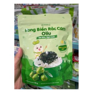 Anpaso Rong biển rắc cơm oliu 12m+ (Bịch)