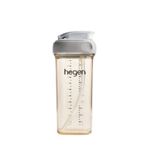 Bình tập uống Hegen PPSU 330ml màu xám