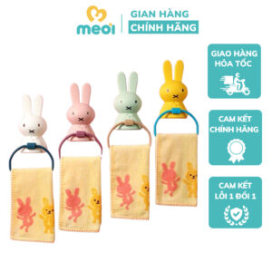 Honper - Giá treo khăn hình thỏ - Xanh lá