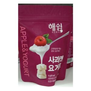 Sữa chua Haeswim sấy lạnh vị táo 16g 7m+ (Bịch)