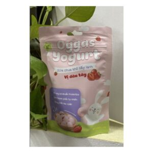 Sữa chua khô oggas vị dâu Tây 10g 6M+