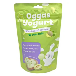 Sữa chua sấy oggas vị dưa lưới 18g