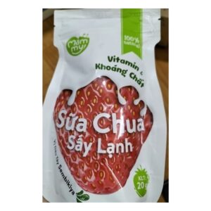 Sữa chua sấy lạnh vị dâu Mămmy 6M+ (Bịch)