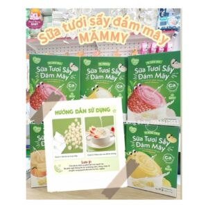 Sữa tươi sấy Mămmy từ 6m+ vị nguyên chất (Bịch)
