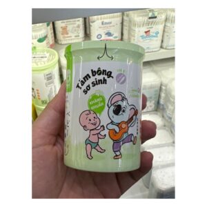 Tăm bông sơ sinh Mipbi (Hộp)