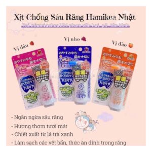 Random Xịt chống sâu răng Nhật vị nho (Xanh) (Cái)