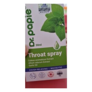 Dr. Papie Xịt họng Dr.Papie 30ml 6+ (Hộp)