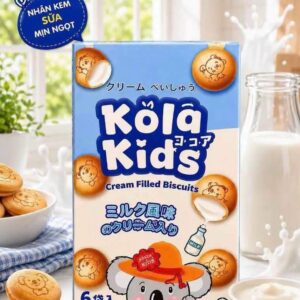 Bánh quy Kola Kids vị sữa 48g 3y+