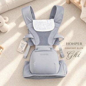Địu ngồi Honper Comfort Elite HP615 Tím Than