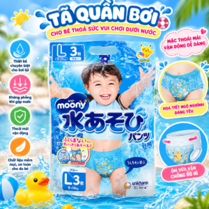 Bỉm bơi Moony L9-14kg