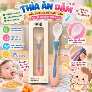 muỗng ăn hình hoa quả xanh
