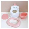 Bô vệ sinh Honper Bunny Hồng HP202