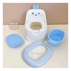 Bô vệ sinh Honper bunny HP202 xanh