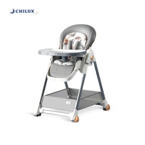 Ghế ăn dặm Chilux Grow V Xám (Cái)