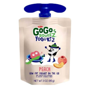 Sữa chua hoa quả dạng túi Gogo squeez vị đào 6M+