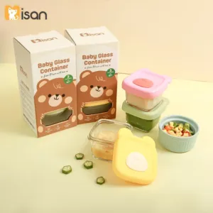 Hũ thủy tinh chia vạch misan vuông 140ml ( lẻ )
