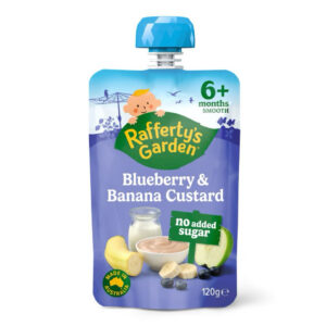 Váng Sữa Custard rafferty's garden 6M vị chuối táo việt quất