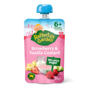 Váng Sữa Custard rafferty's garden 6M vị dâu và vani